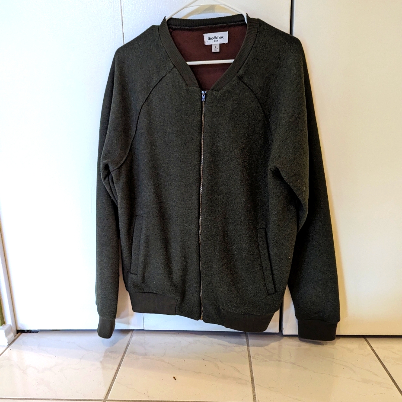 Wool Bomber Jacket (Lined)